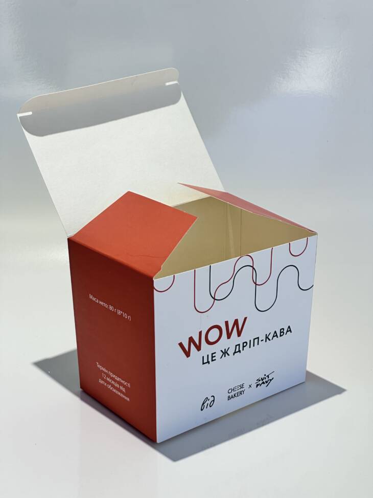 WOW-коробка для дріп-кави Cheese Bakery - Зображення 6
