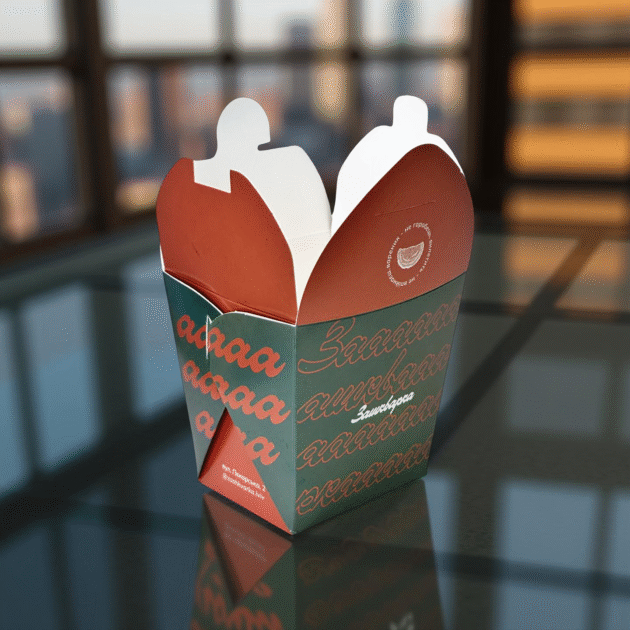 Фірмова WOK-коробка для ресторану "Зашкварка"