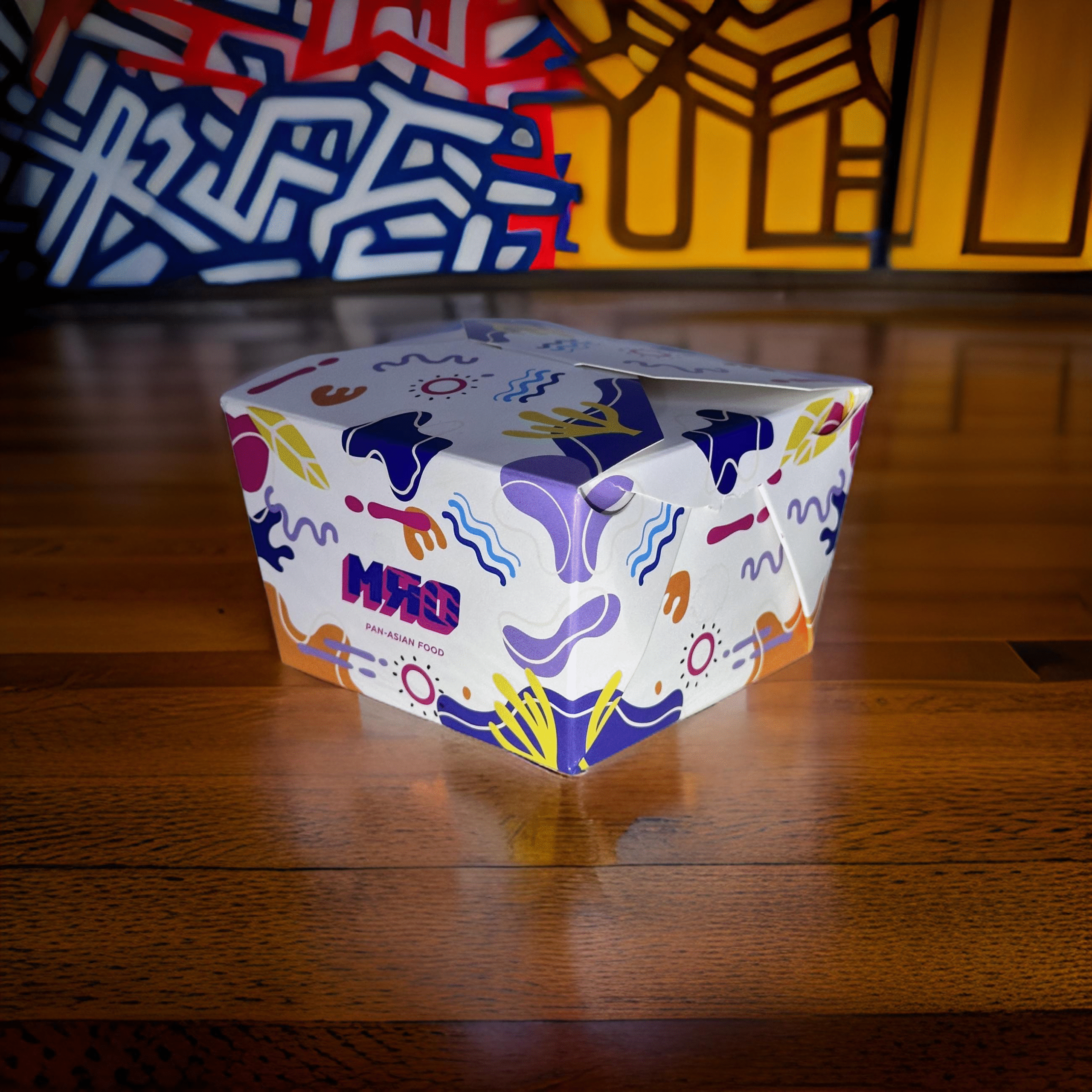 Енергія в кожному пікселі: арт-упаковка для Miao Foodspot