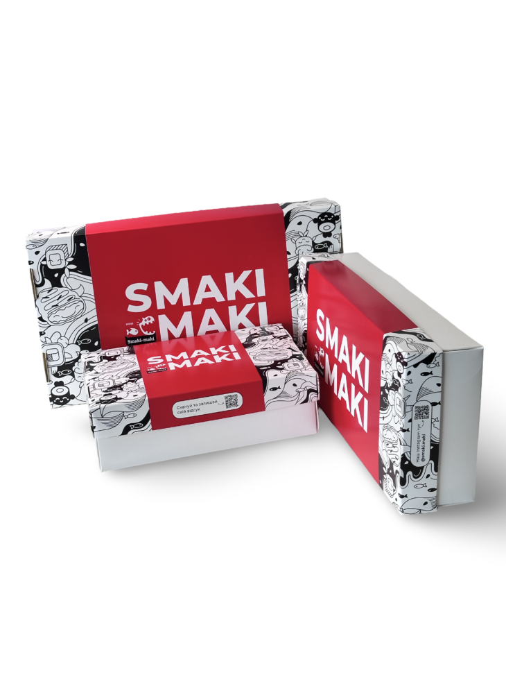 Системний підхід: фірмова упаковка для мережі "Smaki-Maki" - Зображення 2