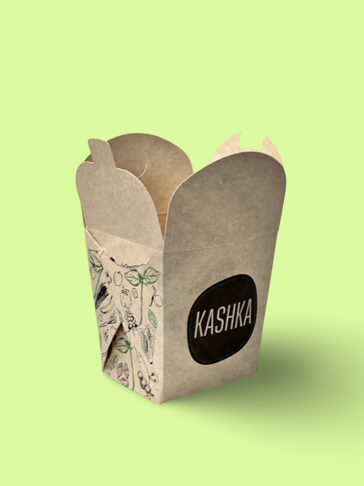 Еко-стиль та натуральність: крафтова коробка для "Kashka" - Зображення 3